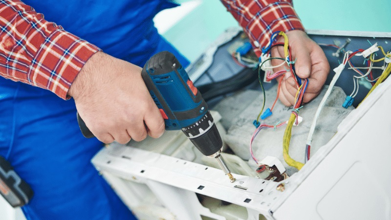 Sarıgöl Viessmann Viessmann çamaşır makinesi kart tamiri – Su almama arızası orijinal parça ile giderildi. - Teknik servis örneği
